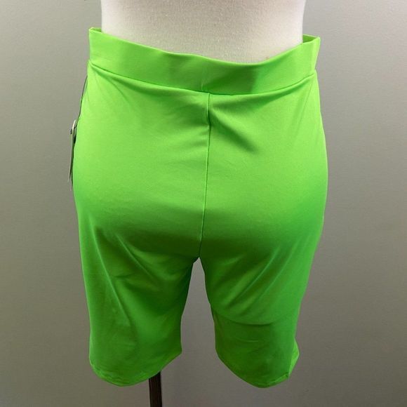NWT BP Green Neon Bike Shorts (S) - Picture 4 of 7